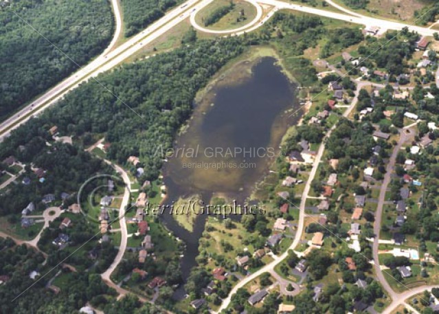 Little Walters Lake in Oakland County, Michigan